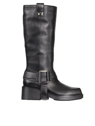 Vic Matie' Stivale Pampas In Pelle In Black