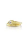Vice Versa 14kt Yellow Gold Baby Boa Pinky Ring