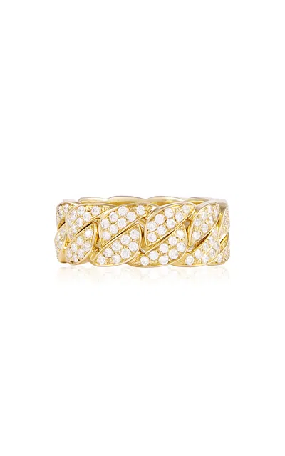 Vice Versa 14kt Yellow Gold Diamond Versa Medi Ring
