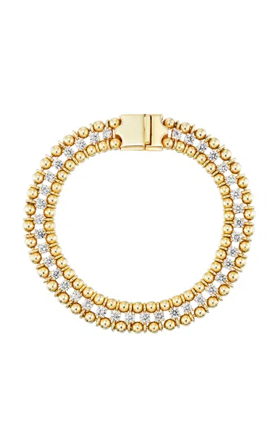 Vice Versa 14kt Yellow Gold Gemini Bracelet