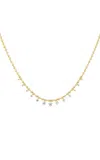 Vice Versa 14kt Yellow Gold Mini Kin Necklace