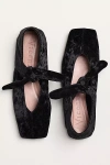 Vicenza Bow Mary Jane Flats In Black