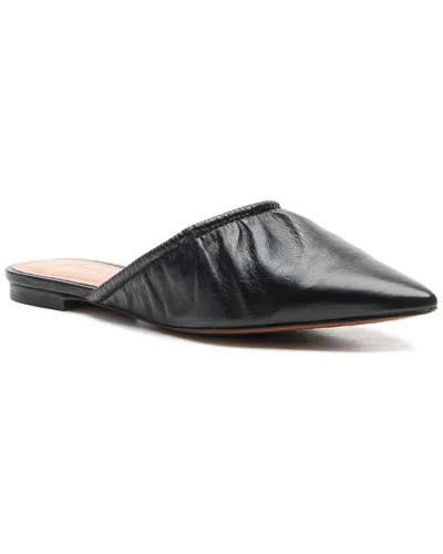 Vicenza Burnie Leather Mule In Black