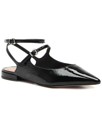 Vicenza Burnie Patent Ankle Wrap In White