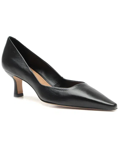 Vicenza Japao Leather Scarpin In Black