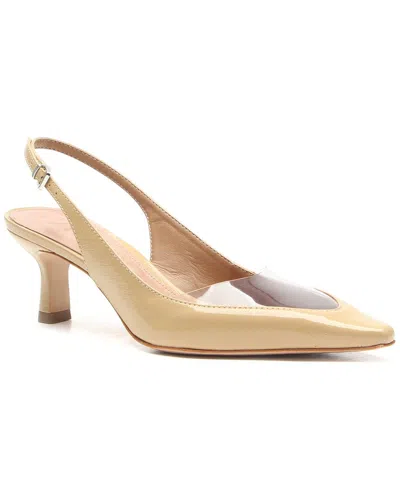 Vicenza Japao Patent Slingback In Beige