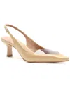 Vicenza Japao Patent Slingback In Beige