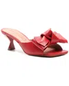 Vicenza Maia Leather Sandal In Red