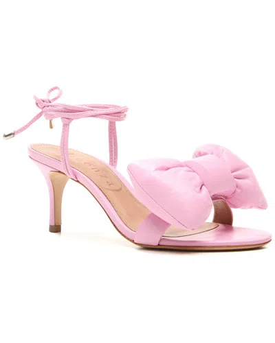 Vicenza Mantua Leather Sandal In Pink