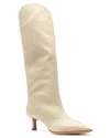 Vicenza Montreal Leather Boot In Grey