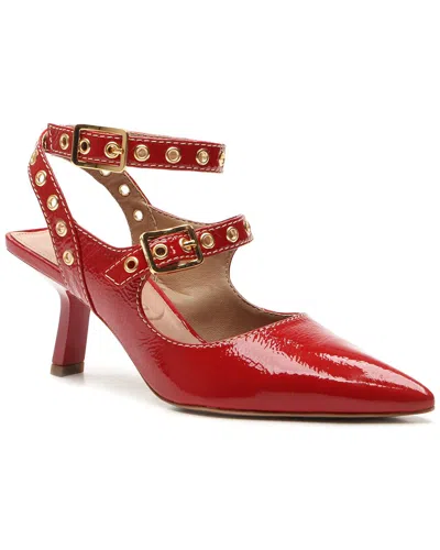 Vicenza Nagazaki Patent Ankle Wrap In White