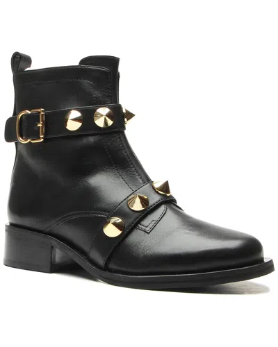 Vicenza Newport Leather Boot In Black