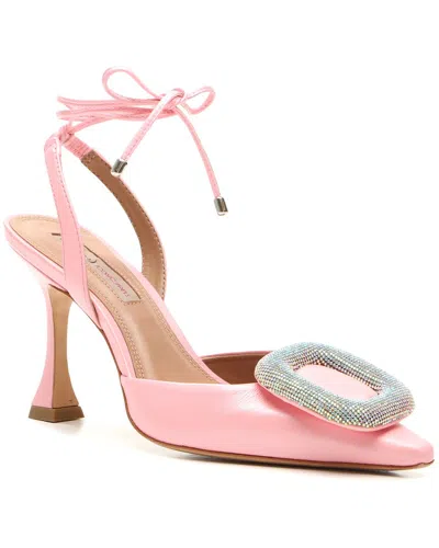 Vicenza Pequim Leather Shoe In Pink