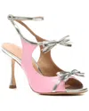 Vicenza Capri Leather Sandal In Pink