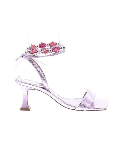 Pre-owned Vicenza Sandals In Purple