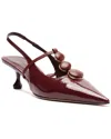 Vicenza Servia Patent Sling-back In Red