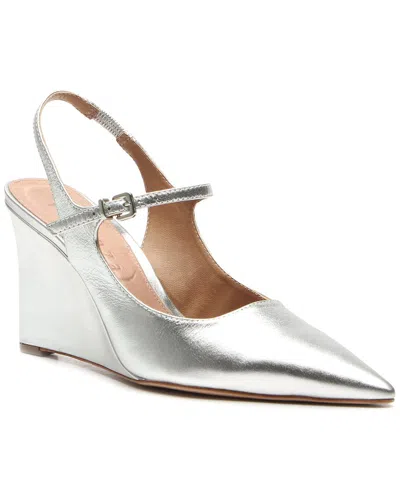 Vicenza Vitoria Leather Slingback In Metallic