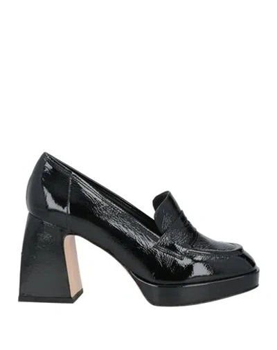 Vicenza ) Woman Loafers Black Size 8 Leather