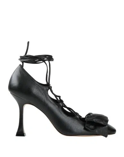 Vicenza ) Woman Pumps Black Size 11 Leather