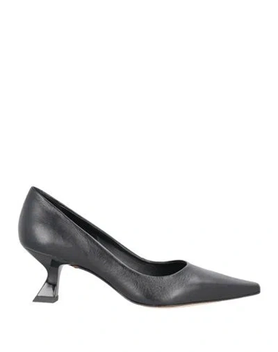 Vicenza ) Woman Pumps Black Size 6 Soft Leather