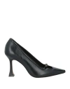 Vicenza ) Woman Pumps Black Size 8 Calfskin In Black