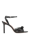 Vicenza ) Woman Sandals Black Size 8 Leather