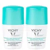 Vichy 48 Hour Intensive Antiperspirant Roll-on Deodorant For Sensitive Skin Bundle 2 X 50ml