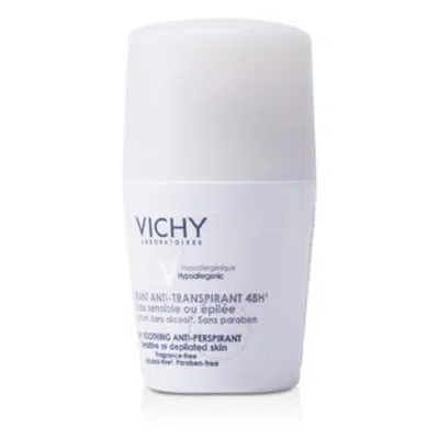 Vichy 48hr Soothing Anti-perspirant Roll-on Deodorant 1.69 oz Bath & Body 3337871320324 In White