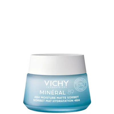 Vichy Mineral 89 48h Moisture Matte Sorbet 50ml In White