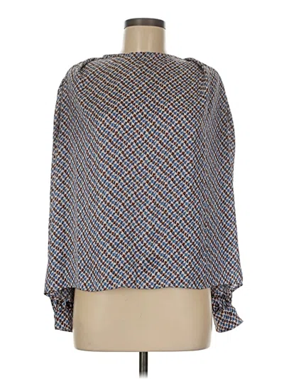 Pre-owned Vici 3/4 Sleeve Blouse In Gray