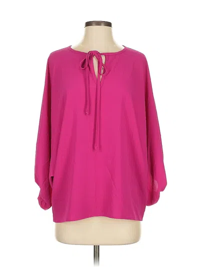 Pre-owned Vici 3/4 Sleeve Blouse In Pink