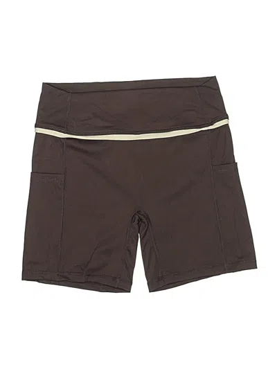 Pre-owned Vici Athletic Shorts In Brown