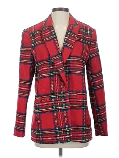 Pre-owned Vici Blazer Jacket In Red