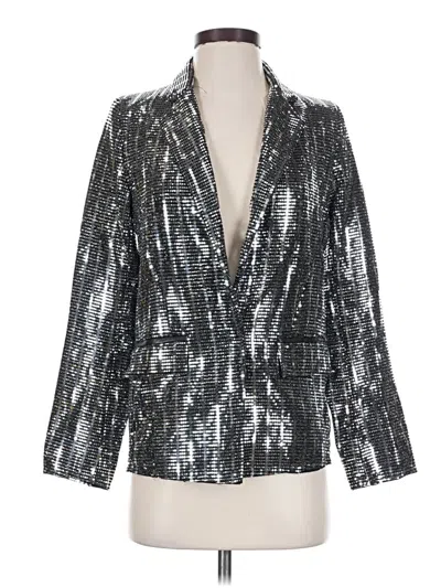 Pre-owned Vici Blazer Jacket In Silver