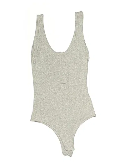 Pre-owned Vici Bodysuit In Gray