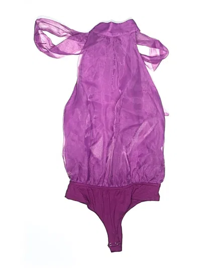 Pre-owned Vici Bodysuit In Purple