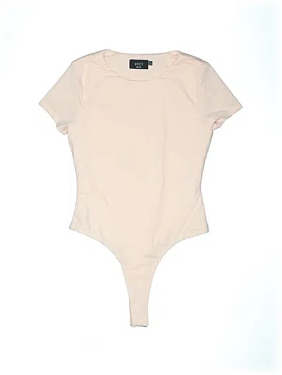 Pre-owned Vici Bodysuit In White