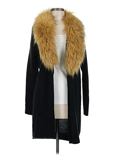 Pre-owned Vici Cardigan Sweater In Black