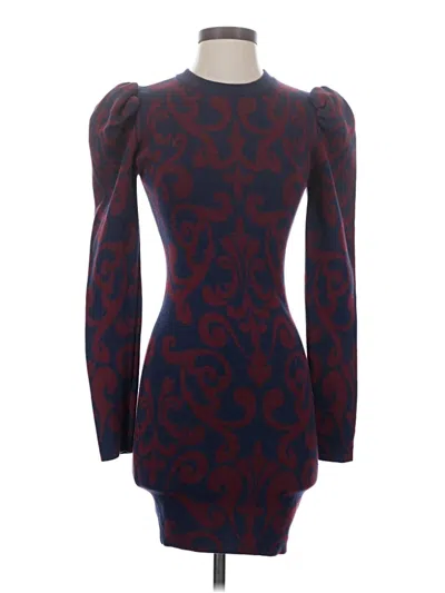 Pre-owned Vici Cardigan Sweater In Burgundy