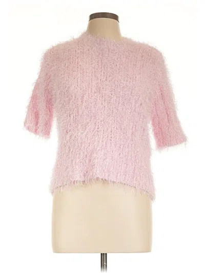 Pre-owned Vici Cardigan Sweater In Pink