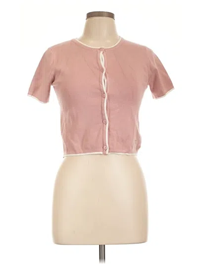 Pre-owned Vici Cardigan Sweater In Pink