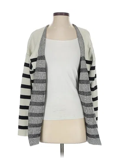 Pre-owned Vici Cardigan Sweater In White