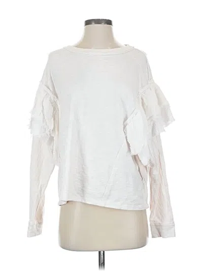 Pre-owned Vici Cardigan Sweater In White
