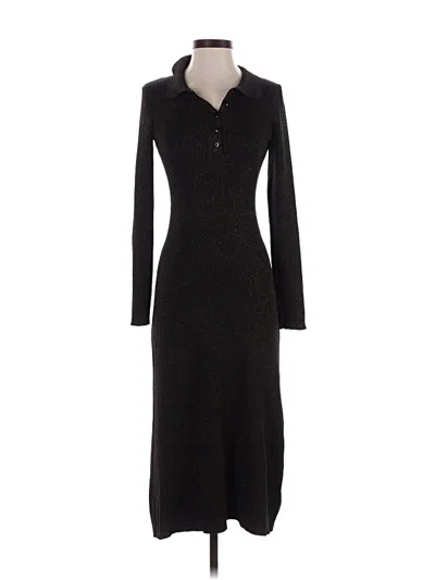 Pre-owned Vici Casual Dress In Black