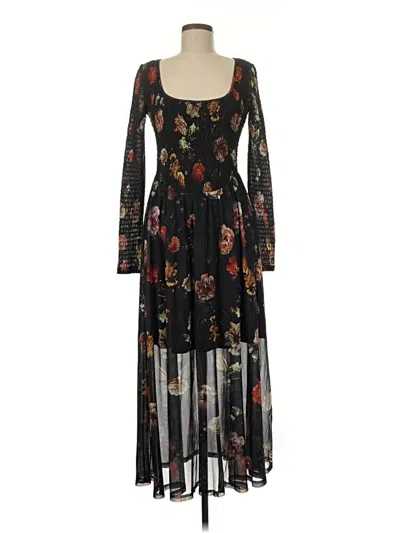 Pre-owned Vici Casual Dress In Black