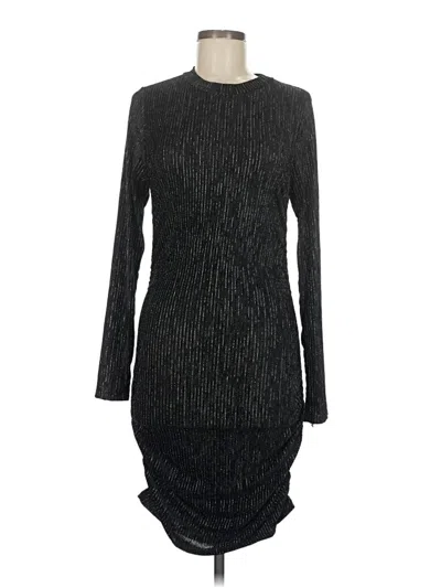 Pre-owned Vici Casual Dress In Black