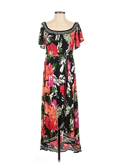 Pre-owned Vici Casual Dress In Black
