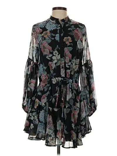 Pre-owned Vici Casual Dress In Black