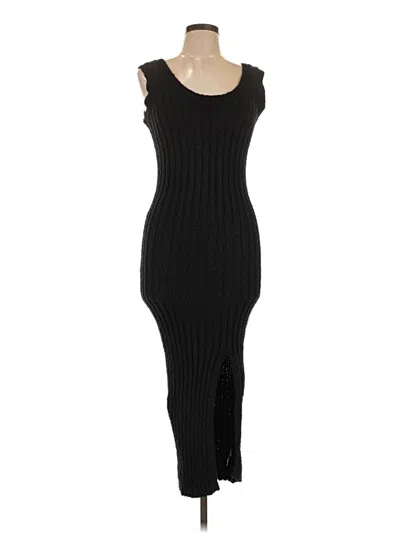 Pre-owned Vici Casual Dress In Black
