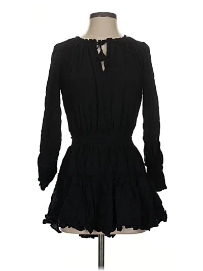 Pre-owned Vici Casual Dress In Black